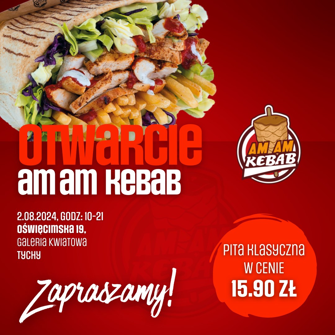 Promocja z okazji otwarcia Am Am Kebab