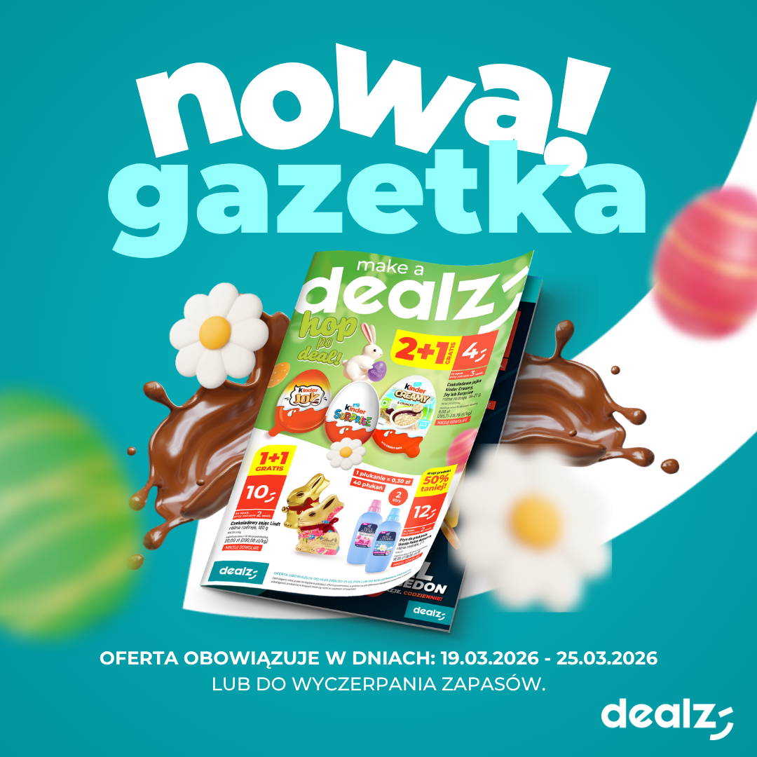 Nowa gazetka promocyjna od Dealz już dostępna!