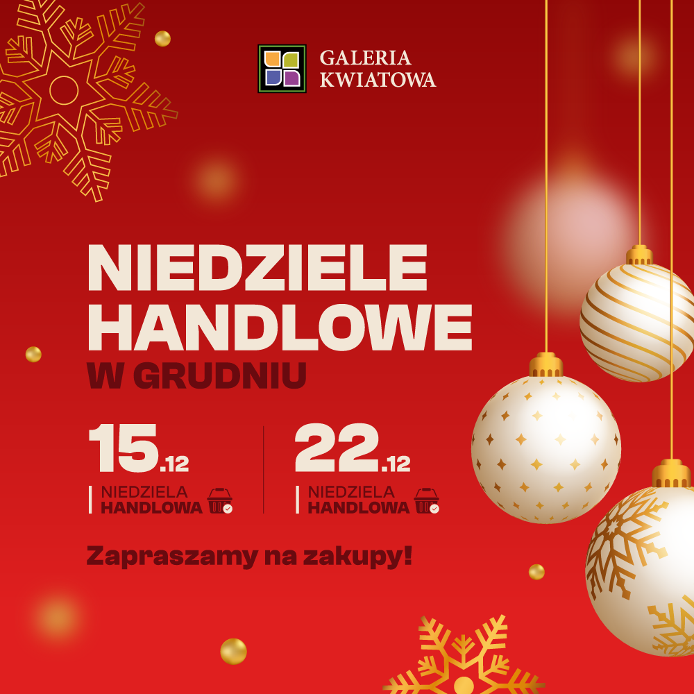 NIedziele handlowe w grudniu 