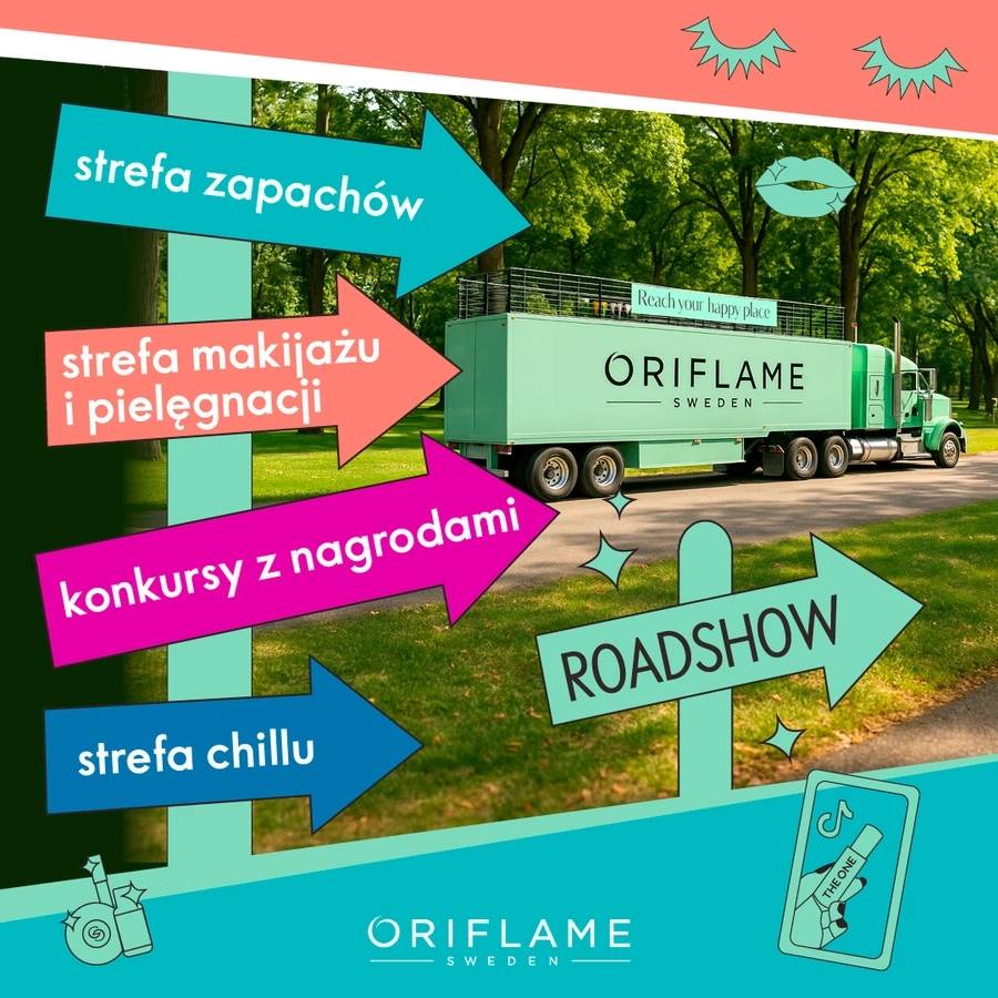 Oriflame Roadshow odwiedzi Galerię Kwiatową