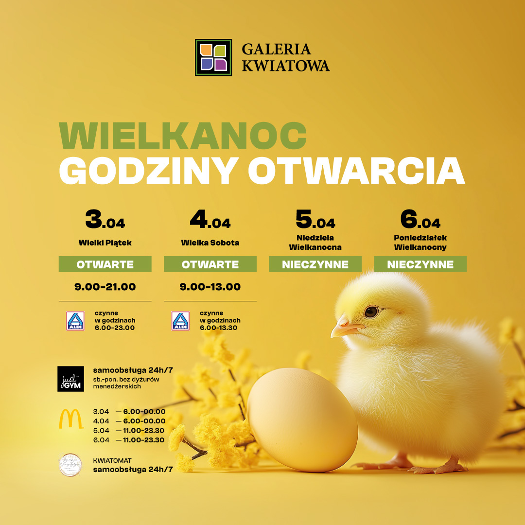 Godziny otwarcia w okresie świątecznym